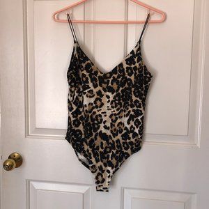 NWT! Cheetah/Leopard Print Bodysuit